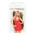 Penthouse Bedtijd Verhaal - nachtjapon & string (rood) - M/L