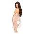 Penthouse Naughty Pop - kanten dress en string (wit) - M/L