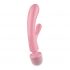 Satisfyer Triple Lover - G-spot en vibrator massager (roze)