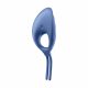 Satisfyer Swordsman - oplaadbare vibrerende penisring (blauw)