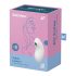 Satisfyer Vulva Lover 2 - oplaadbare luchtdruk clitoris vibrator (wit)