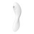 Satisfyer Curvy Trinity 5+ - slimme luchtgolf 2in1 vibrator (wit)