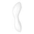 Satisfyer Curvy Trinity 5+ - slimme luchtgolf 2in1 vibrator (wit)