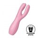 Satisfyer Threesome 3 - oplaadbare clitoris vibrator (roze)