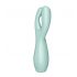 Satisfyer Threesome 3 - oplaadbare clitorisstimulator (mint)