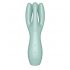 Satisfyer Threesome 3 - oplaadbare clitorisstimulator (mint)