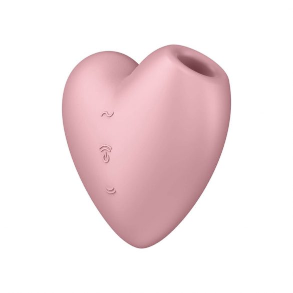 Satisfyer Cutie Heart - oplaadbare luchtdrukstimulator (roze)