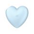 Satisfyer Cutie Heart - oplaadbare luchtdrukclitorisvibrator (blauw)