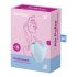 Satisfyer Cutie Heart - oplaadbare luchtdrukclitorisvibrator (blauw)