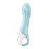 Satisfyer Air Pump Vibrator 5 - slimme opblaasbare vibrator (blauw)