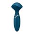 Satisfyer Mini Wand-er - oplaadbare, waterdichte massager vibrator (blauw)