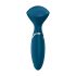 Satisfyer Mini Wand-er - oplaadbare, waterdichte massager vibrator (blauw)