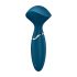 Satisfyer Mini Wand-er - oplaadbare, waterdichte massager vibrator (blauw)