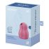 Satisfyer Pro To Go 1 - oplaadbare, luchtstimulerende clitoris vibrator (rood)