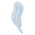 Satisfyer Pocket Pro 1 - oplaadbare luchtgolf clitorisstimulator (blauw)