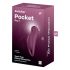 Satisfyer Pocket Pro 1 - oplaadbare luchtdruk clitoris stimulator (paars)