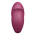 Satisfyer Tap & Climax 1 - 2in1 vibrator en clitoris stimulator (rood)