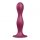 Satisfyer Double Ball-R - zuigvoet gewichtige dildo (rood)