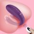 Mrow - draadloze, waterdichte vibrator met 3 motoren (paars)