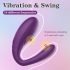 Mrow - draadloze, waterdichte vibrator met 3 motoren (paars)