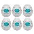 TENGA Egg Wavy II - masturbatie ei (6 stuks)