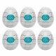 TENGA Egg Wavy II - masturbatie ei (6 stuks)