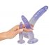 Kristalhelder - Anale Trainer Dildo Set - 3 stuks (transparant-blauw)