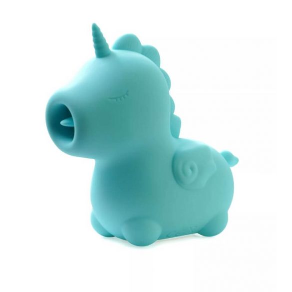 Unihorn Bergen Top - oplaadbare unicorn clitorisstimulator (blauw)