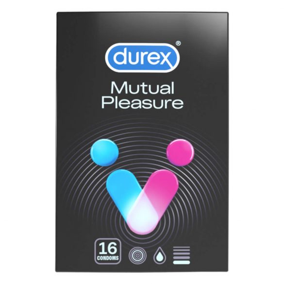 Durex Mutual Pleasure - vertraagde condooms (16 stuks)