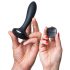 HOT Octopuss PleX met flex - oplaadbare, draadloze anale vibrator (zwart)