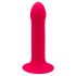 Hitsens 2 - oplaadbare, flexibele vibrator met zuignap (roze)