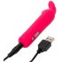 Happyrabbit Bullet - oplaadbare konijnen vibrator (roze)