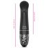 mystim Right on Ron E-Stim - oplaadbaar, electro G-spot vibrator (zwart)