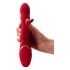 You2Toys Konijn - bewegende ring vibrator (rood)