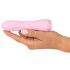 Cuties Mini 4 - oplaadbare, waterdichte vibrator (roze)