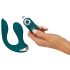 Couples Choice Hands-free - aan te brengen vibrator (turquoise)