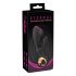 Eternal - opblaasbare vibrator met clitorisstimulator (zwart)