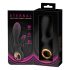 Eternal - opblaasbare vibrator met clitorisstimulator (zwart)