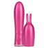 Durex Tease & Vibe - staafvibrator met konijnenoor clitorisstimulator (roze)