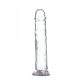 Addiction Crystal - voet dildo (doorzichtig) - 20cm