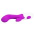 Pretty Love Brighty - waterdichte G-spot vibrator met clitorisstimulator (paars)