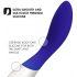 LELO Mona Wave - waterdichte G-spot vibrator (blauw)