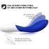 LELO Mona Wave - waterdichte G-spot vibrator (blauw)