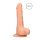 RealRock Dong 7 - realistische dildo met ballen (17 cm) - natuur