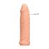 RealRock Penis Sleeve 17 cm - Naturel