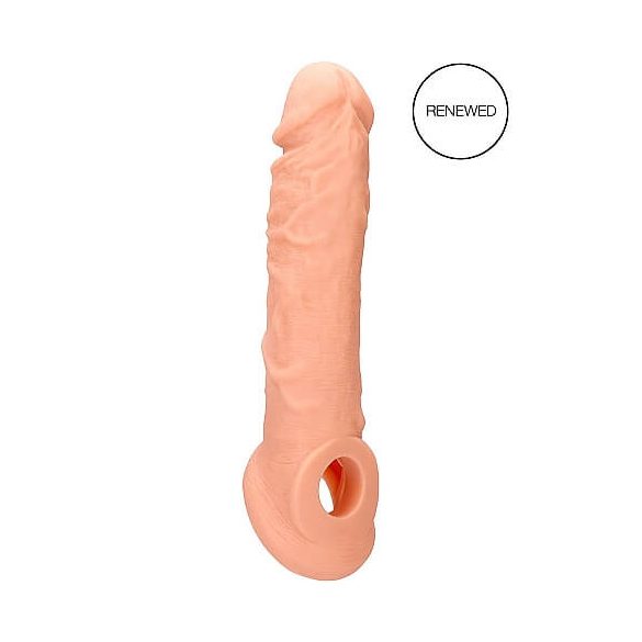 RealRock Penis Sleeve 8 - penismouw (21 cm) - natuur