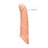 RealRock Penis Sleeve 8 - penismouw (21 cm) - natuur