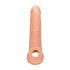 RealRock Penis Sleeve 9 - penis huls (21,5 cm) - natuurlijk