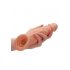 RealRock Penis Sleeve 9 - penis huls (21,5 cm) - natuurlijk