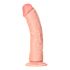 RealRock - zuignap dildo - 15,5 cm (natuurlijk)